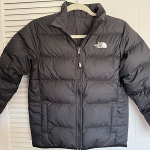 NWOT The North Face Reversible Puffer Down Jacket, Boys, Youth M (10-12), Black